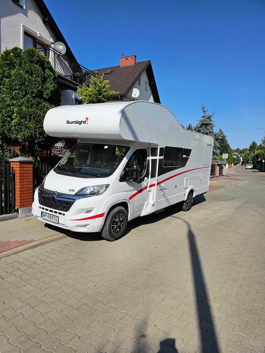 Wynajem kampera SUNLIGHT A70 6 osobowa alkowa.WOLNY