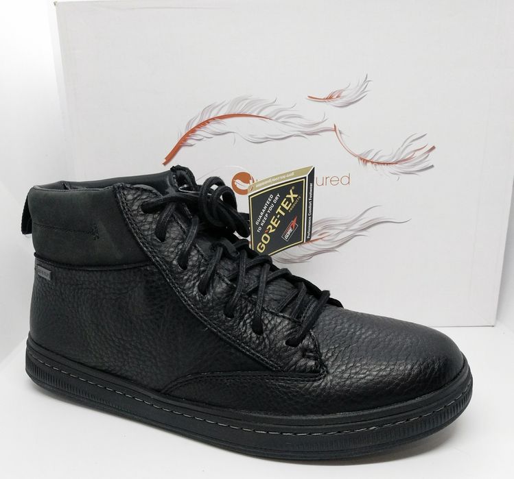 кожаные 30,3см ботинки Clarks  Gore Tex оригинал