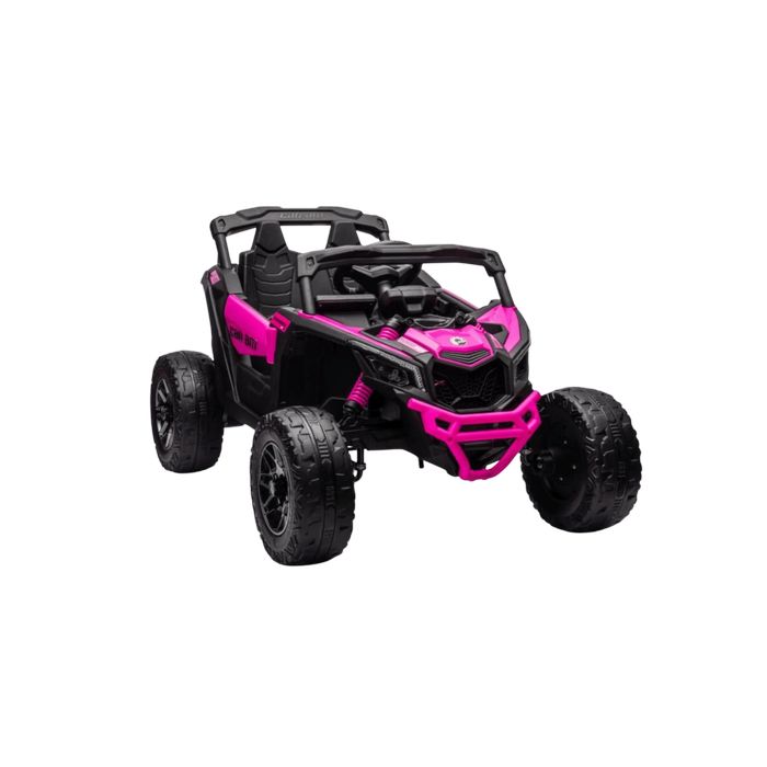CAN-AM MAVERICK 4x4 24v Rosa c/ RODAS DE BORRACHA & ASSENTO EM PELE