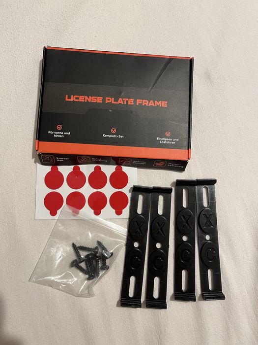 Uchwyt do rejestracji