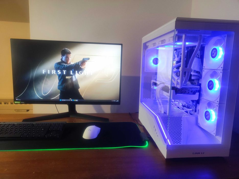 PC Gaming Ryzen 9600X • RX 9070 XT • 32GB 6000MHz • 1TB NVMe • ARGB Branco