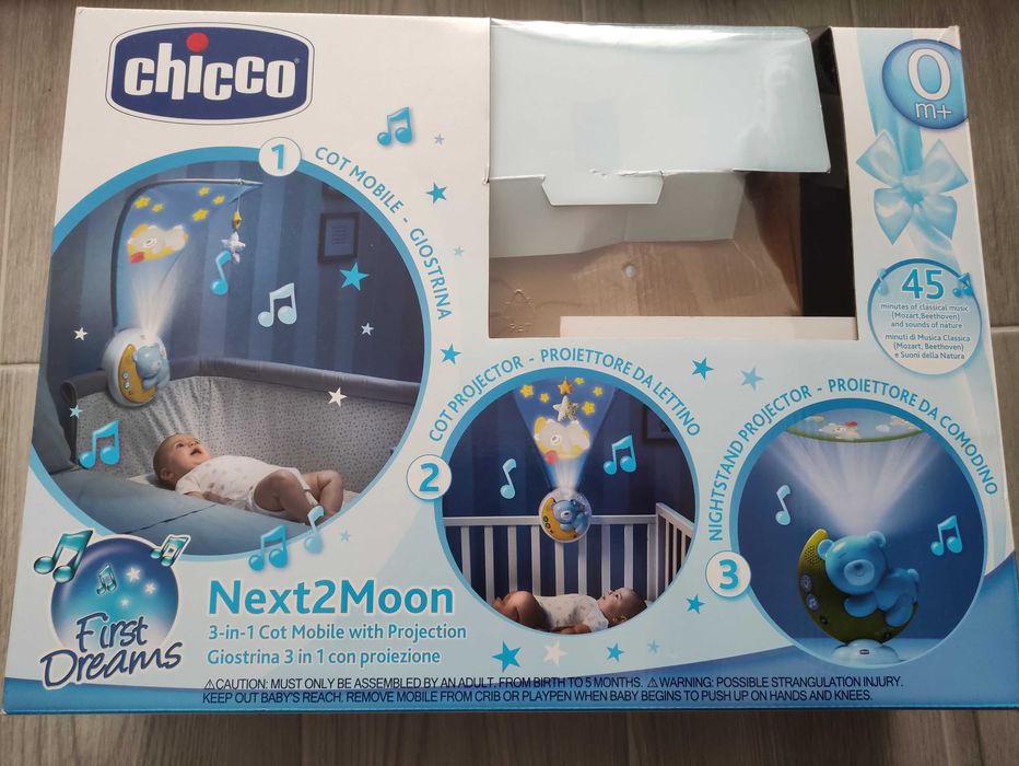 mobile chicco next2moon chicco