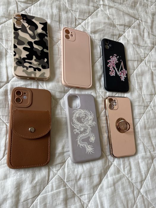 Capas iphone 11 usadas