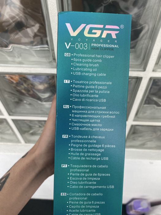 Maquina de cabelo profissional VGR