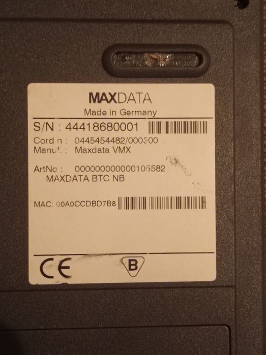 Sprzedam laptop Maxdata 1000 T