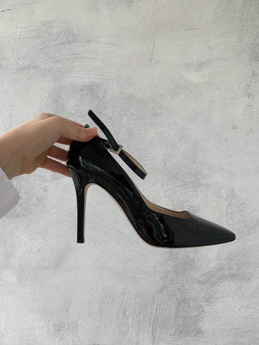 Шкіряні лакові лодочки Hogl, схожі на Kachorovska