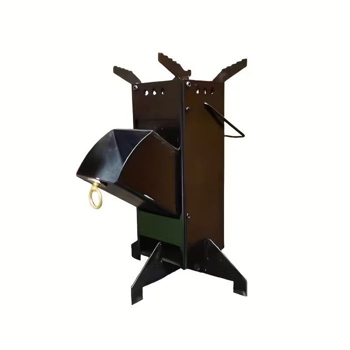 PIEC RAKIETOWY KOZA Piecyk Ogrzewanie na Drewno Przenośne Awaryjne