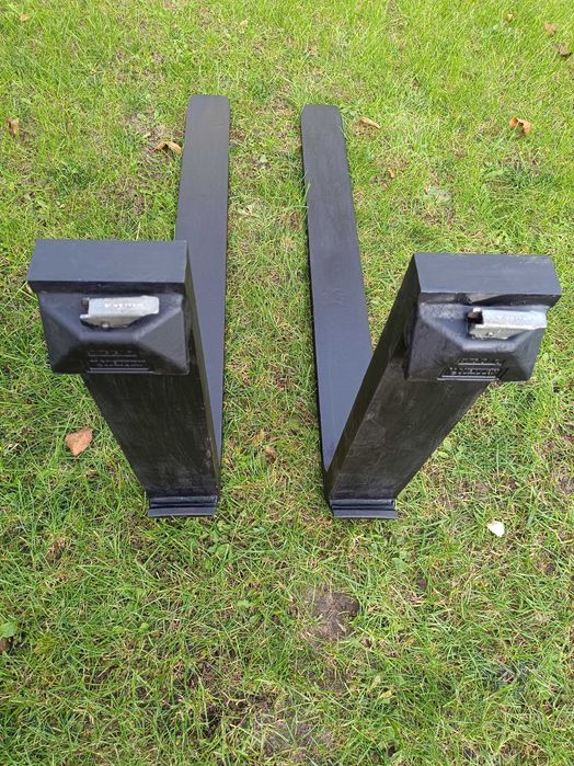 ładne widły paleciak do palet do traktorka euro ramka mocne markowe