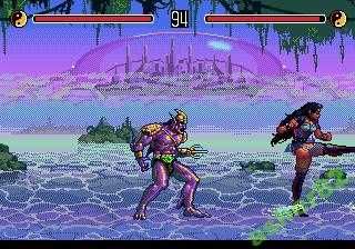 Игра на Sega Mega Drive "Eternal Champions" (PAL)