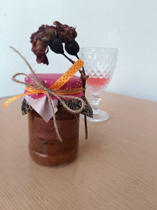 "Różany"- mus z jabłek Papierówek 230 ml
