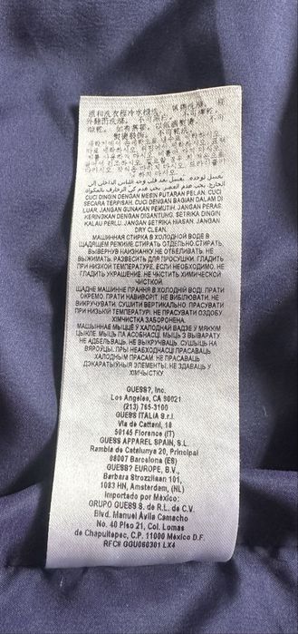 Куртка пуховик жіноча GUESS оригінал