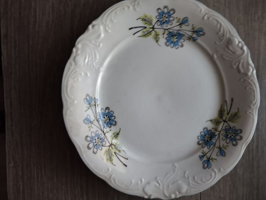 Talerze porcelana Wałbrzych