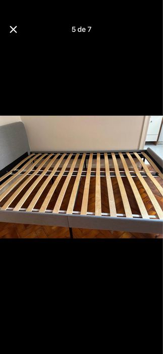 Cama Casal com Colchao compativel