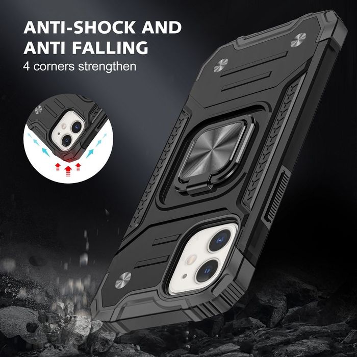 Etui na iPhone 18 Pro / 17 Pro Nitro czarne