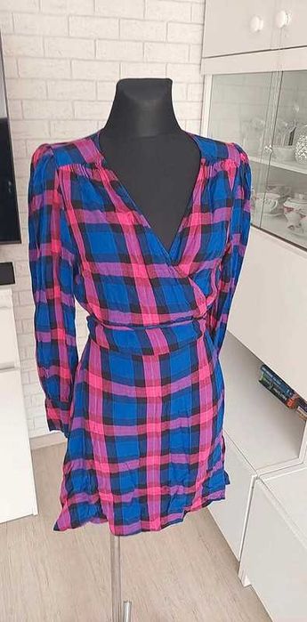 sukienka kratka Next wiskoza L/XL