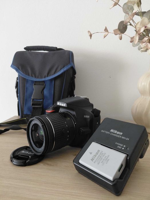 Nikon D3500 + lente 18-55mm