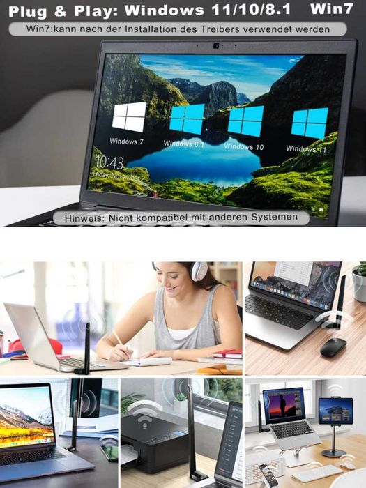 Adapter BLUETOOTH 5.3 USB Do 150m