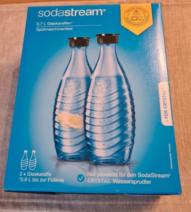 butelki szklane  do SodaStream