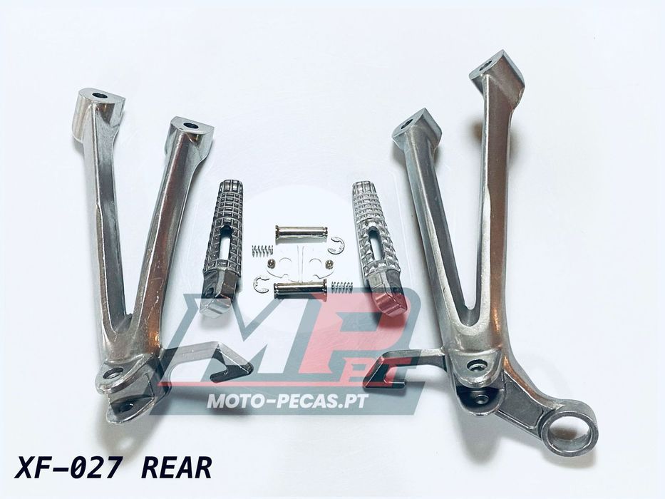 pousa pes completos traseiros suzuki gsx-r 600/750 2008 - 2010