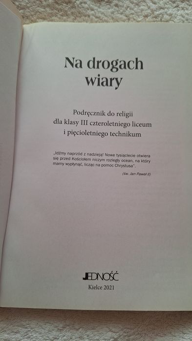 Na drogach wiary 3 (podręcznik)