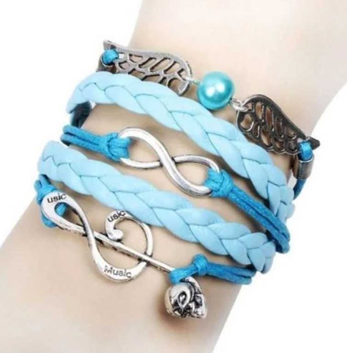 Conjunto de 4 novas pulseiras de amizade
