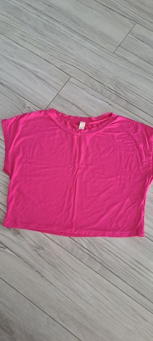 Bluzka różowa oversize