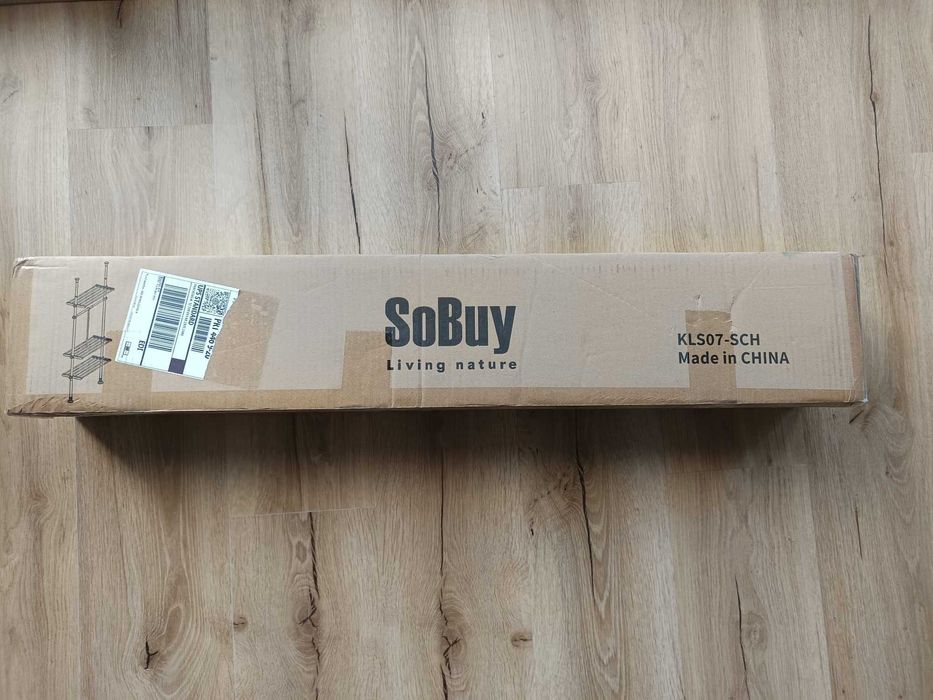 Roupeiro, sistema de guarda-roupa telescópico SoBuy, novos