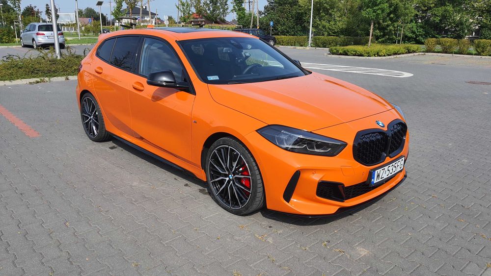 Piękne BMW M135i x-Drive, 2022r. 33600km STAN IDEALNY Serwis BMW 5lat