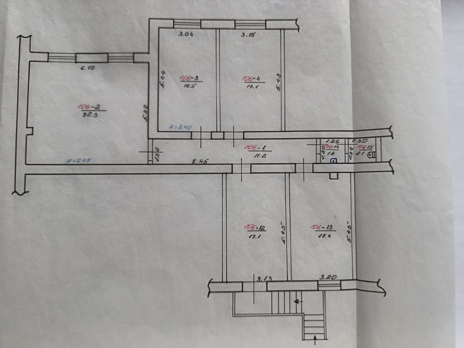 Продається офісне приміщення в центрі - 115 м²