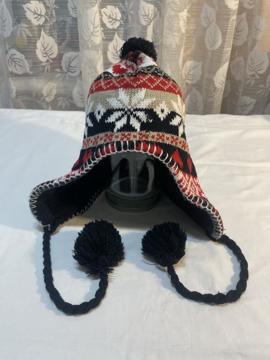 Дитяча шапка  вушанка 52-54 розмір