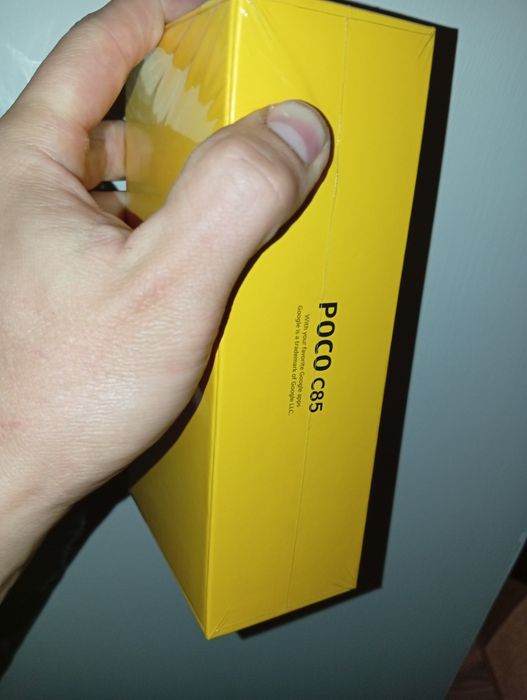 Poco C85 8/256 NFC чорний з блоком живлення