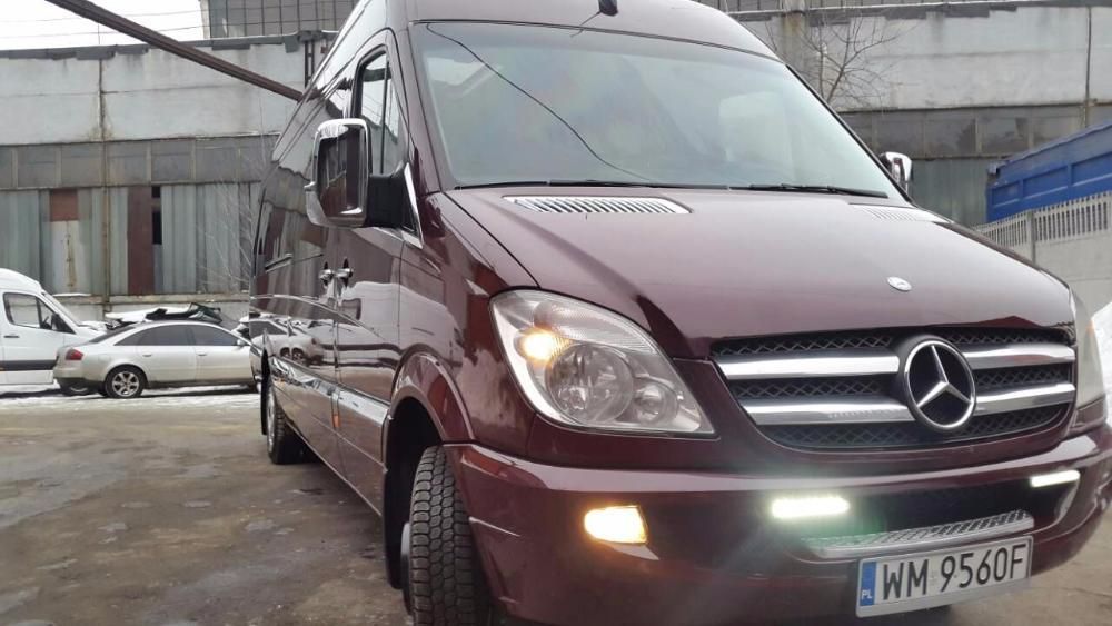 Хром накладки на решетку Спринтер 906 (Mercedes Sprinter 2006-,