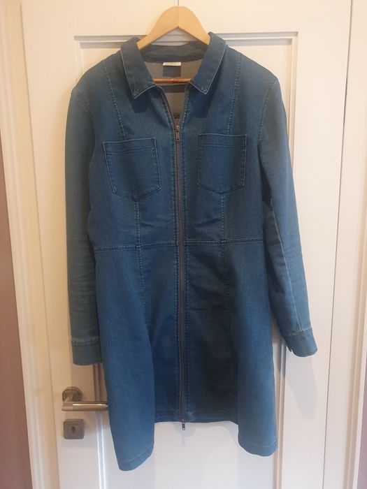 Sukienka jeansowa na suwak rozm. L