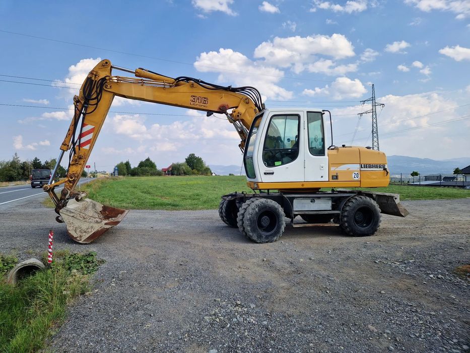 Liebherr 316  Koparka kołowa Liebherr 316