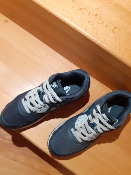 Кросівки  чоловічі Nike Air Max 90 Essential чорно-сірі