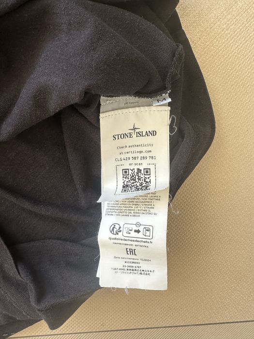 Футболка stone island без дефектов