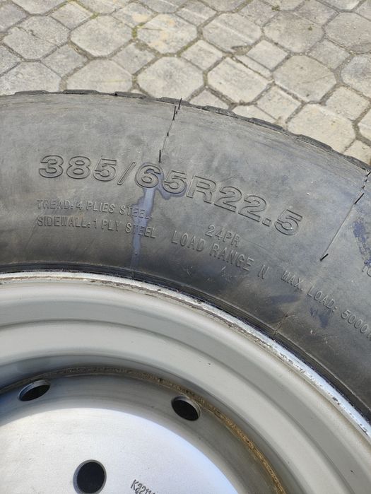 Koła 385/65R22.5 24PR 164K Przyczepa HL D46