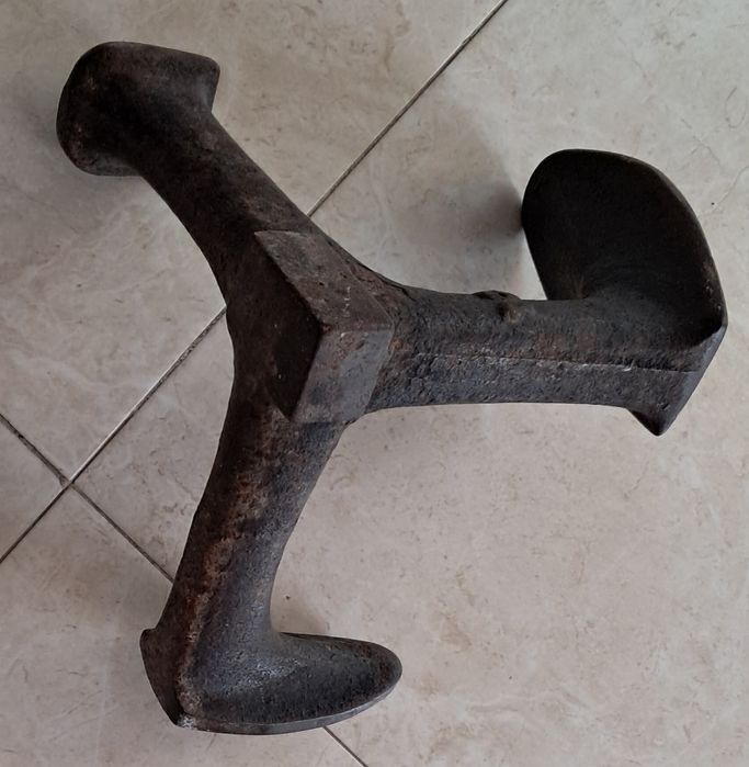 Bigorna de sapateiro (forma) em ferro fundido