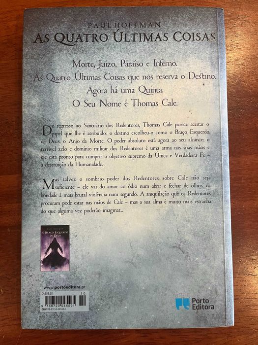 Livro As Quatro Últimas Coisas, Paul Hoffman