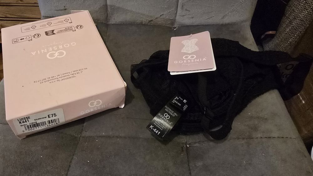 Biustonosz K441 Luisse E75 czarny