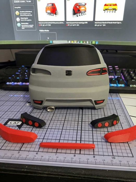Suporte de Chaves de Parede SEAT Ibiza 6L