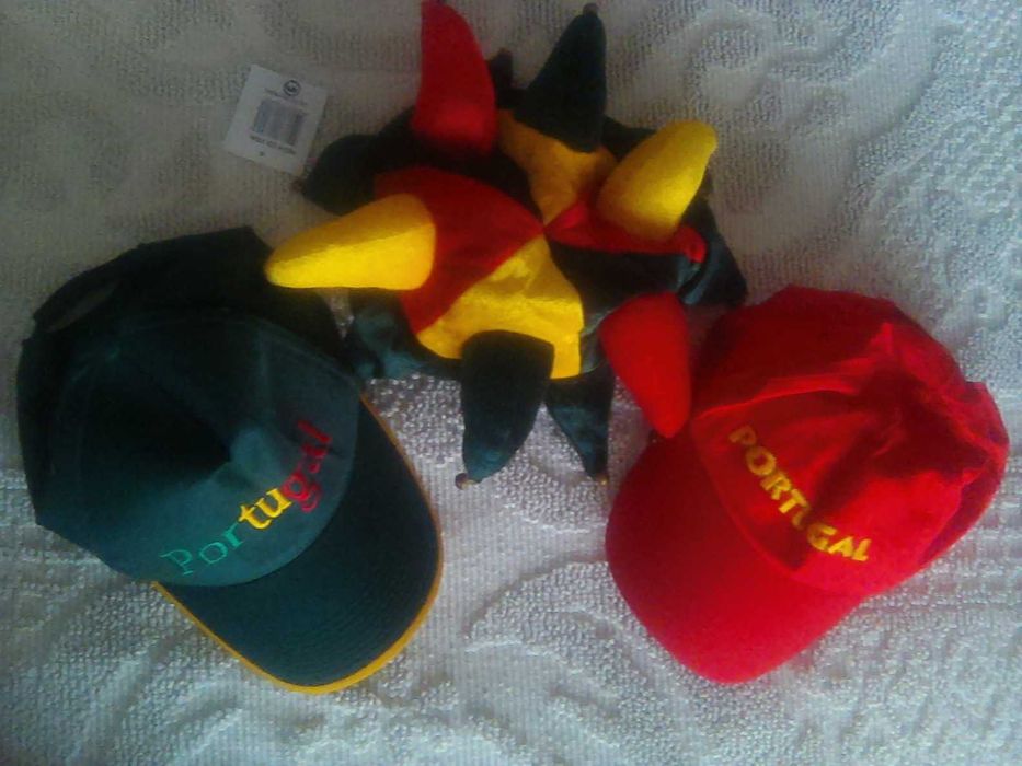 "PORTUGAL" : Bonés, Caps, Chapéus com pala, Gorro com guizos  -> NOVOS