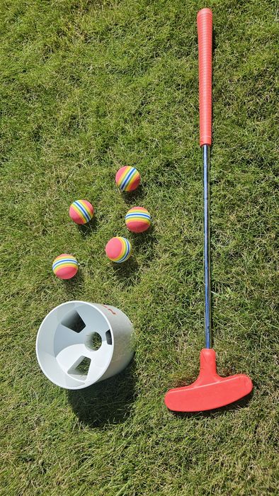 Mini-golf do ogrodu dla dzieci. Bezpieczne