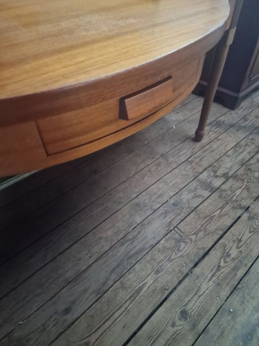 Stylowe Biurko konsola Teak