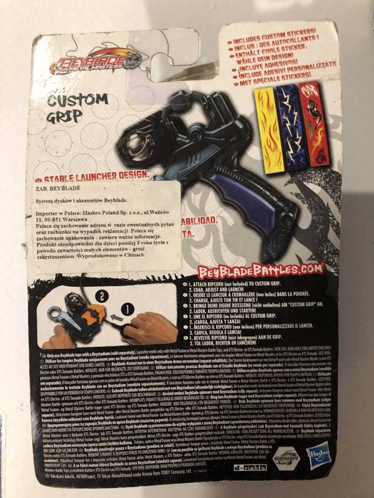 Beyblade Metal Masters B-205 Custom Grip