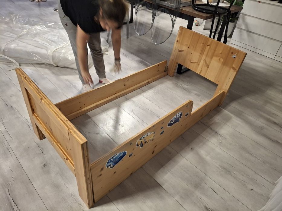 Łóżko dzieciece 160x80 drewno klejone!