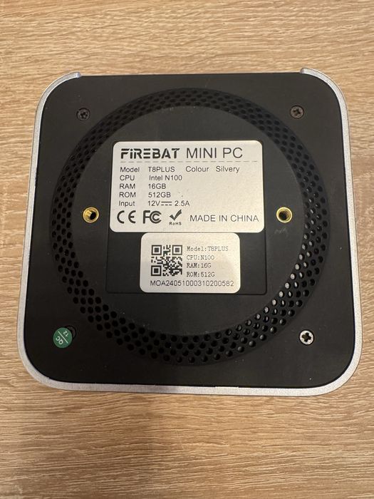 Міні ПК FIREBAT T8 Plus Intel N100 / 16GB RAM / 512GB SSD / Wi-Fi