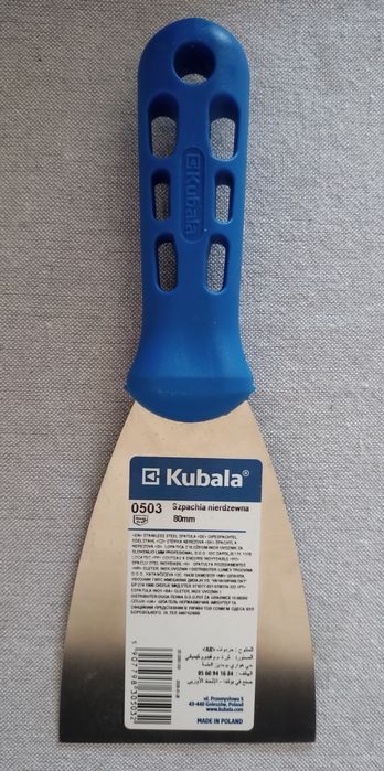 Szpachla nierdzew Kubala 80 mm