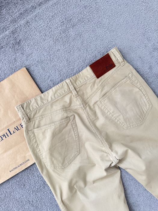 Чоловічі бежеві брюки чінос Polo Ralph Lauren 31/32 оригінал