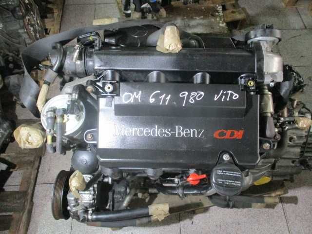 Motor completo Mercedes Vito W638 108, 110 e 112 611.980